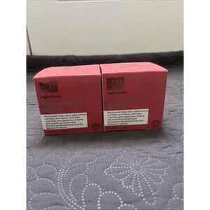 Dead Sea Collection Beauty 2pc Niacinamide & Retinol Night Cream AntiRedness NEW